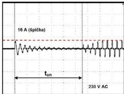 Camtec ESB101 - Popis funkce omezovače rozběhového proudu - 7