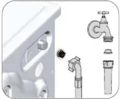 BEKO WUE 6612D BA - Čištění vstupního filtru vody - 1