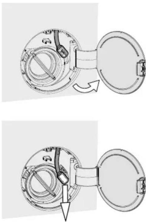 BEKO WUE 6536 X0 - Opening the loading door in case of power failure: - 3