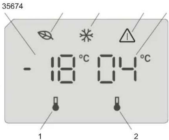 ELECTROLUX LNT5ME36W1 - Používání ovládacího panelu - 1