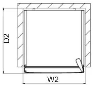 ELECTROLUX LNT5ME36W1 - Rozměry - 2