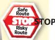 HASBRO The Game of Life - Risky STOP! Choose your path. - 2