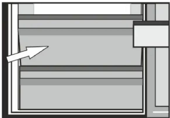 BEKO RCNA366E60WN - Prostor pro skladování rychle se kazících potravin (nízká teplota -2^0C - +3^0C ). - 1