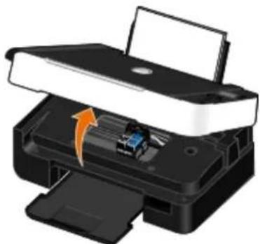 DELL V305w - Zablokovaný papír není vidět - 1