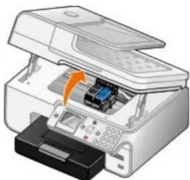 DELL 968w - Podívejte se, zda nedošlo k zablokování papíru. - 4
