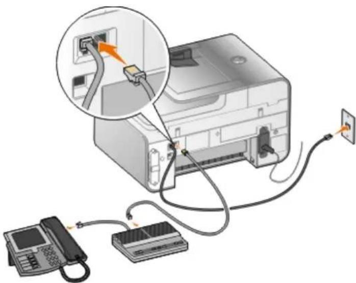 DELL 968w - Připojení k záznamníku - 1