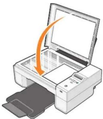 DELL 924 - Umístění dokumentu na skleněnou plochu skeneru - 3