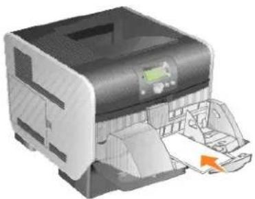 DELL 5210n - Zakládání médií do podavače obálek - 6