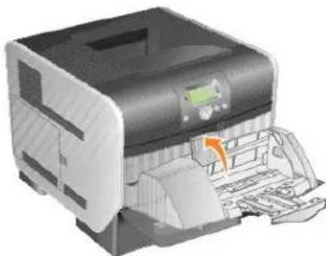 DELL 5210n - Zakládání médií do podavače obálek - 3