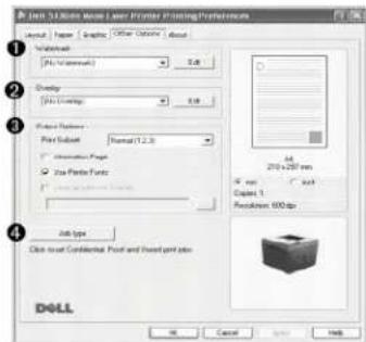 DELL 5330dn - Karta Other Options - 1