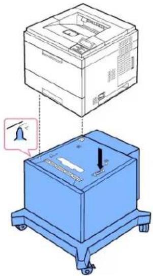 DELL 5330dn - Instalace velkokapacitního podavače - 1