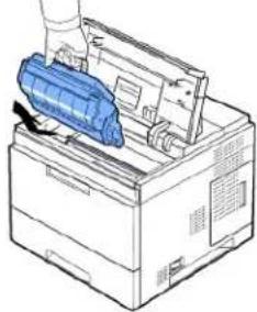 DELL 5330dn - Ru ční čištění vnitřku tiskárny - 1