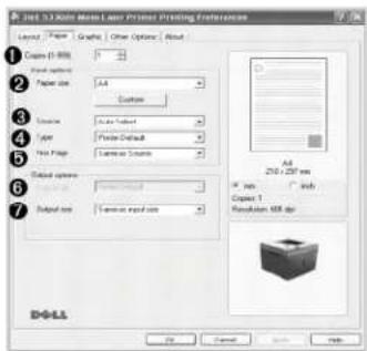 DELL 5330dn - Karta Paper - 1