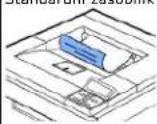 DELL 5330dn - Dostupné výstupní zásobníky - 2