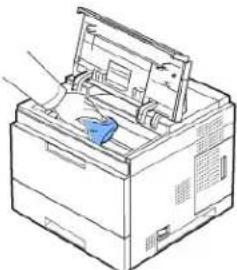 DELL 5330dn - Ru ční čištění vnitřku tiskárny - 2