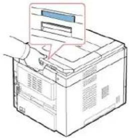 DELL 5330dn - Instalace přídavného výstupního zásobníku. - 1