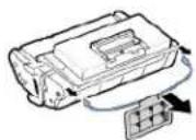 DELL 5330dn - Instalace kazety s tonerem - 3