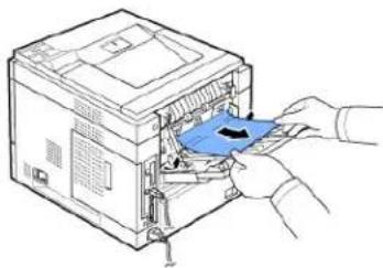 DELL 5330dn - V oblasti výstupu papíru - 2