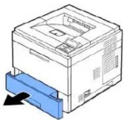 DELL 5330dn - Papír zaseknutý v podavači papíru (zásobník 1) - 1