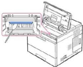 DELL 5330dn - Ru ční čištění vnitřku tiskárny - 3