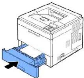 DELL 5330dn - Vkládání tiskových médií - 10