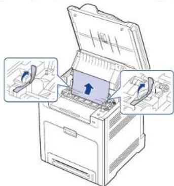 DELL 2145cn - V oblasti fixační jednotky - 4