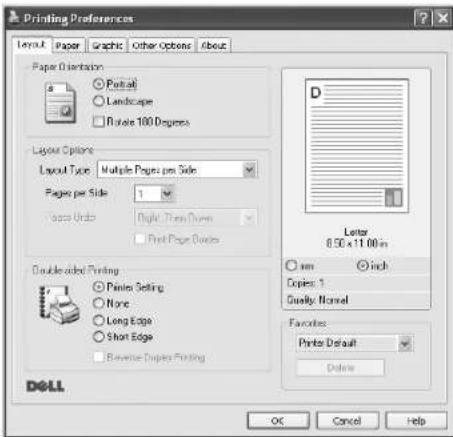 DELL 2145cn - Karta Rozvržení - 1