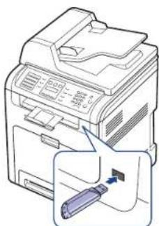 DELL 2145cn - ZAPOJENÍ USB PAMĚTOVÉHO ZAŘÍZENÍ - 4