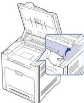DELL 2145cn - V oblasti fixační jednotky - 2