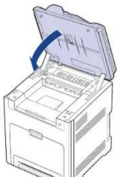 DELL 2145cn - V oblasti výstupu papíru - 5