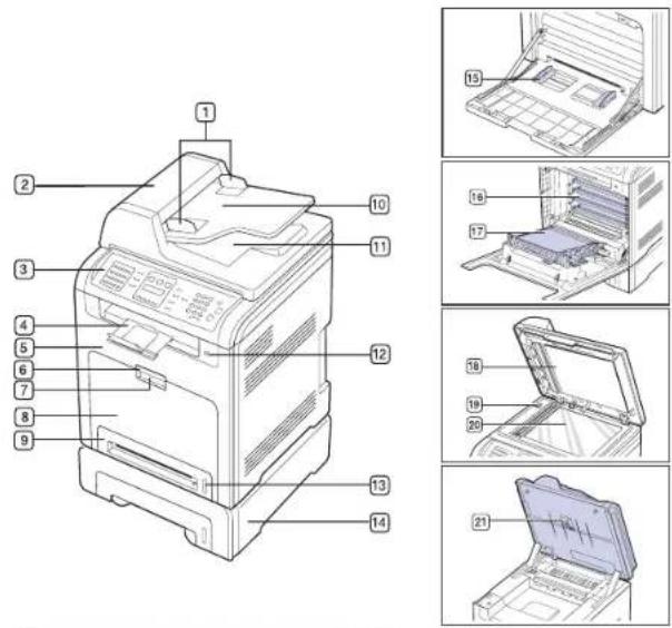 DELL 2145cn - CELKOVÝ POHLED NA TISKÁRNU - 1