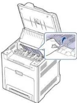 DELL 2145cn - V oblasti fixační jednotky - 3