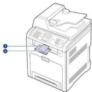 DELL 2145cn - NASTAVENÍ VÝSTUPNÍ PODPORY - 1