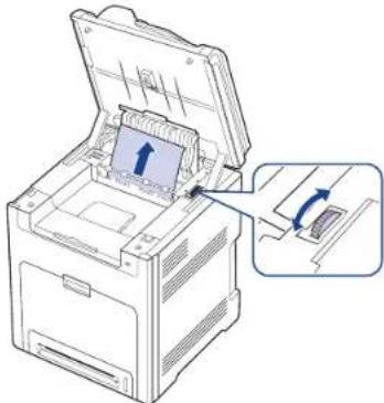 DELL 2145cn - V oblasti výstupu papíru - 4