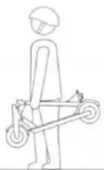 SENCOR Scooter ONE S30 - Skládání a transport - 2