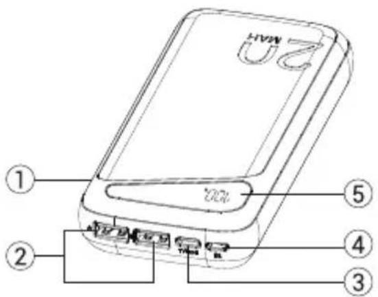 Navitel PWR20 MX - Внешний вид устройства - 2