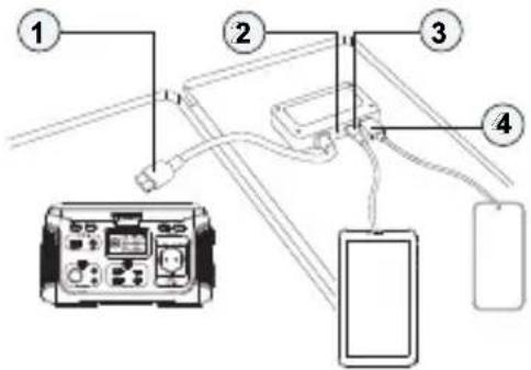 Navitel SP120 - Das Aussehen des Leistungsreglers - 1