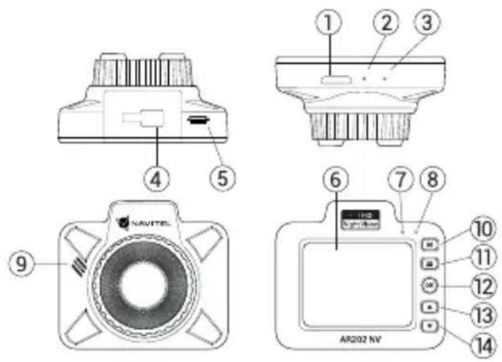 Navitel AR202 NV - Wygląd Zewnętrzny - 1