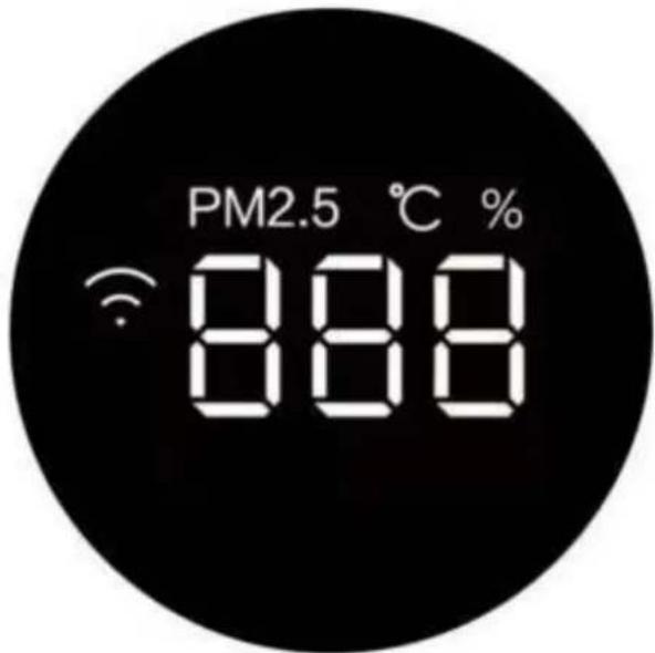 PM2.5 °C % 888