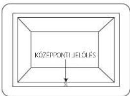 KÖZERPPONTI JELÖLÉS
