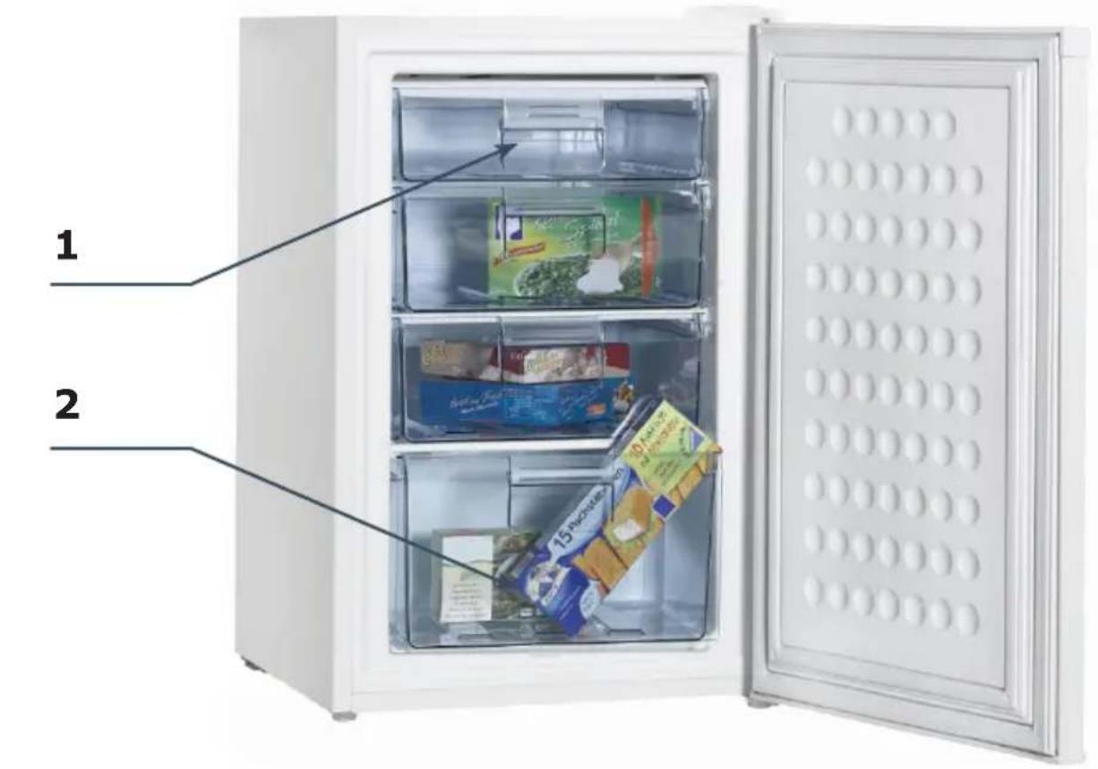 AMICA GS 15698 W - Automatické odmrazovanie mrazničky\*\*\*\* - 1