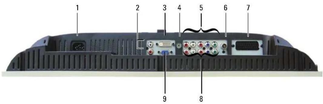 DELL W1900 - Dolní pohled - 1