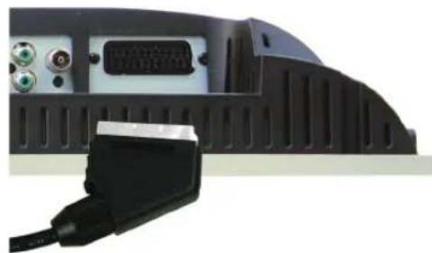 DELL W1900 - Použití konektoru SCART - 1