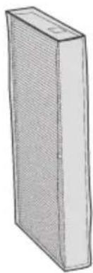 MIDEA AMS150-PBW - Sostituzione del filtro - 2