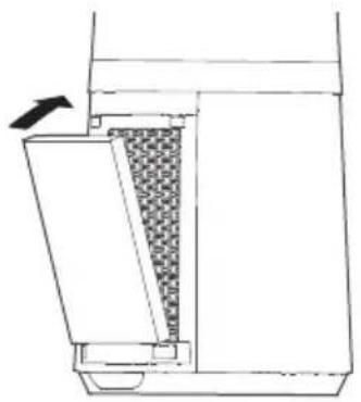MIDEA AMS150-PBW - Sostituzione del filtro - 3