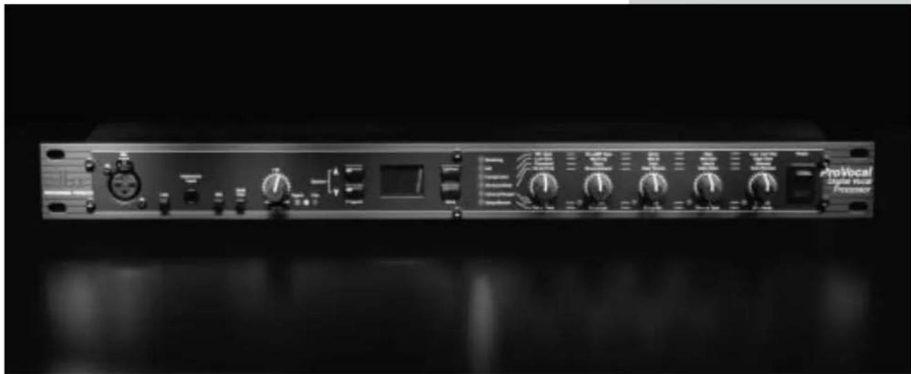 DBX ProVocal - APPLICATION GUIDE - 1