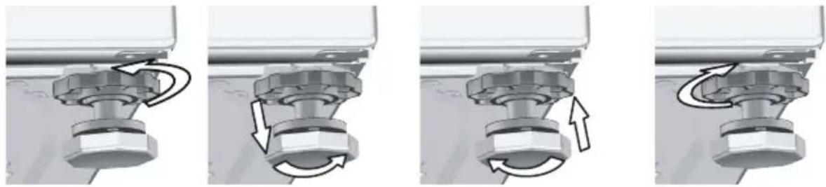 BEKO WTE 6612 BS - Upravování nožek - 2