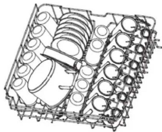Technical line drawing of a mechanical assembly with multiple circular components and a central shaft (no text or labels)