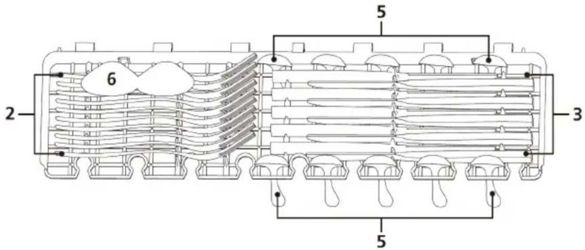 FAGOR 3LVF-434.1IT - Kôš na príbor - 3