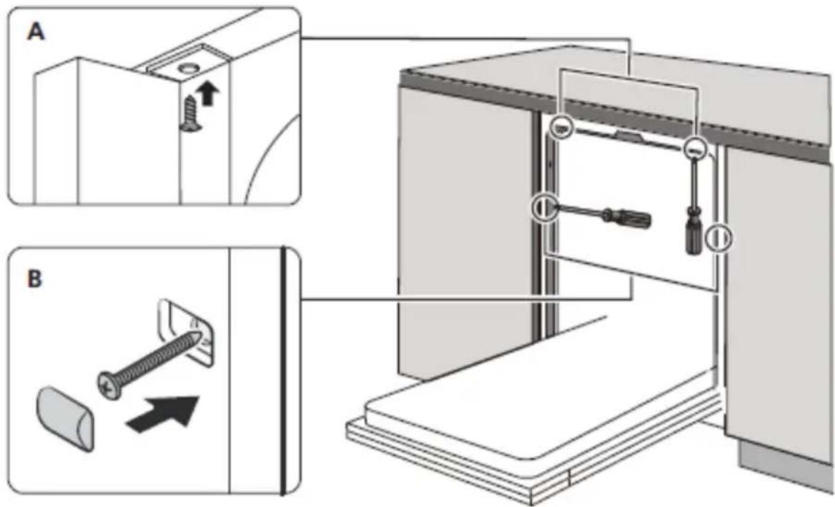 FAGOR 3LVF-434.1IT - Krok 4. Montážní fáze myčky - 1